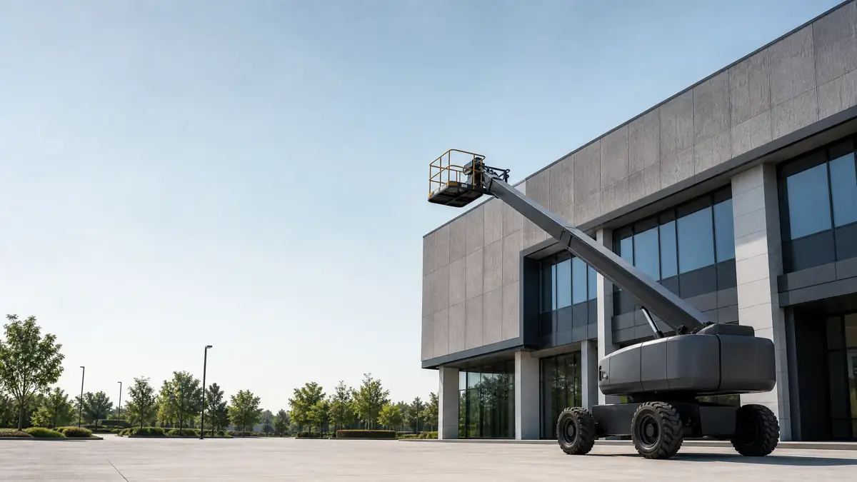 Boom Lifts jobsite access in Virginia Beach
